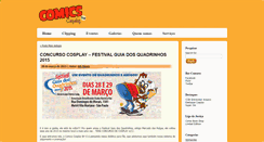 Desktop Screenshot of comicscosplaybr.com.br